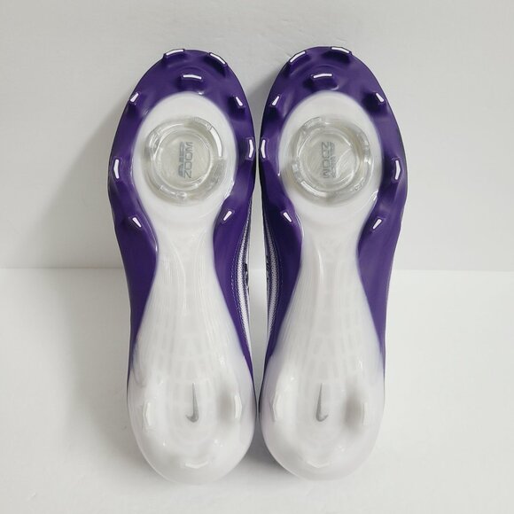 NEW Nike Air Zoom Vapor Pro 1 TB Football Cleats HM8850-101 Size 8.5 White main image 4